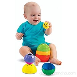 Fisher-Price - Cuencos apilables juguete bebé +6 meses (Mattel W4472)