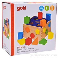 Goki WM254 - Clasificación de caja de madera 12 piezas