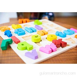 New Classic Toys Puzzle Alphabet-Lowercase multicolore color (10535) color/modelo surtido