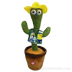 Boji Cactus de peluche 1 unidad divertido cactus juguete electrónico para la formación de cactus electrónico