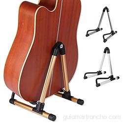 dragonaur-home decor Soporte vertical para guitarra universal plegable compatible con principiantes