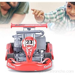 Kid Toy Cay coche extraíble con borde liso resistente a colisiones para niños niños viajes a casa(red)