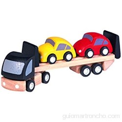 PLAN TOYS- Camión Transporte de Coches Color múltiple (6043)
