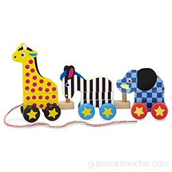 Pull-Along Zoo Animals: Classic Toys