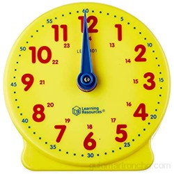 Learning Resources- Reloj de 24 Horas para los Alumnos Big Time Color (LER3101)