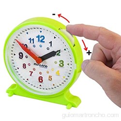 Miniland- Activity Clock Reloj para niños Multicolor (45311)