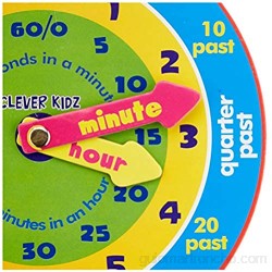 Premier Stationery 54992 Clever - Reloj magnético para niños