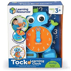 Resources-LER2385 Reloj didáctico Tock The Clock de Learning Resources Color (LER2385) color/modelo surtido