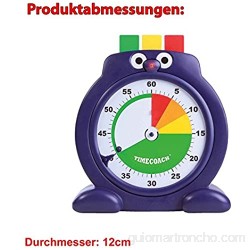 Timecoach el reloj inteligente para niños padres maestros y escuela reloj de aprendizaje cronómetro temporizador para el aprendizaje y la promoción