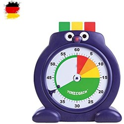 Timecoach el reloj inteligente para niños padres maestros y escuela reloj de aprendizaje cronómetro temporizador para el aprendizaje y la promoción
