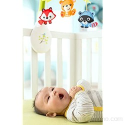 Fisher Price Móvil musical 3 en 1 juguete y proyector de cuna para bebés recién nacidos (Mattel CDM84)