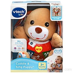 VTech V-Tech Baby-Cachorrinho Musical Juguete Color marrón 15cm x 8 9cm (Concentra 502303)