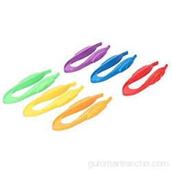 WinmetEuro Clips de Colores Surtidos 6 Pinzas de Juguete para niños para Deportes para observación al Aire Libre para niños para niños