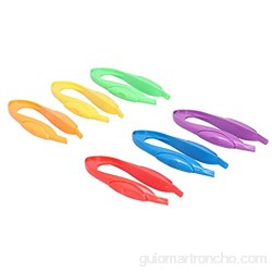 WinmetEuro Clips de Colores Surtidos 6 Pinzas de Juguete para niños para Deportes para observación al Aire Libre para niños para niños