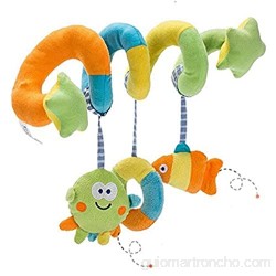Yeahibaby Recién nacido Baby Crib Toy Wrap Around Crib Rail Toy Cochecito de juguete Juguetes educativos para niños (Sea Star)