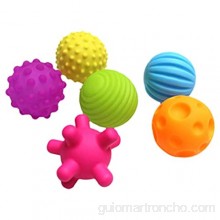 Bozaap Multi Textured Sensory Soft Balls Colorful Tactile Sensory Toys Educational Toys for Kids