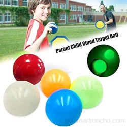 Hailiang 5 Color Sticky Bobble Ball Bolas de Pared pegajosas Juguetes de descompresión Globos Bolas pegajosas Bolas de la Pared de Alivio de estrés Juguete de descompresión para Adultos niños