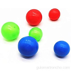 Hailiang 5 Color Sticky Bobble Ball Bolas de Pared pegajosas Juguetes de descompresión Globos Bolas pegajosas Bolas de la Pared de Alivio de estrés Juguete de descompresión for Adultos niños