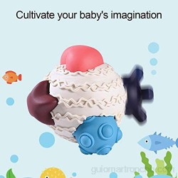 PETUFUN Bolas sensoriales para niños bolas multisensoriales Testurizadas juguetes de baño con bolas sensoriales táctiles con juego de multiesferas texturizadas para niños