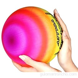 TOYANDONARainbow Balls Sports Play Ball Kickball Handball Toy para Actividades de Juegos al Aire Libre en Interiores