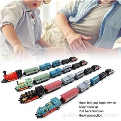 Juguete ecológico de mini trenes sistema de modelos de trenes seguros amigable para los regalos(#1 model)