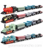 Modelo de trenes Mini trenes de juguete Recompensas duraderas y amigables por regalos(#1 model)