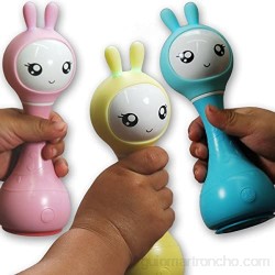 Alilo Smart Bunny (Sonajero Inteligente para Bebés) Baby Rattle Gift Media Player Shake & Tell - Amarillo