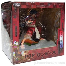 GAOAO Anime Hecho a Mano King of Thieves Kabuki Lu FEI Hand-Run versión roja negraDecorative Ornaments