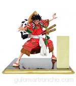 GAOAO Anime Hecho a Mano King of Thieves Kabuki Lu FEI Hand-Run versión roja negraDecorative Ornaments