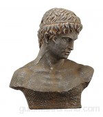 JSZMD Antigüedad Griego Busto Romano Dios Griego Estatua Busto Busto Romano Retro Decorar la Biblioteca de la casa del Ornamento
