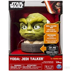 Spin Master Star Wars Busto Interactivamente con Sonido Yoda 22 cm *INGLÉS*