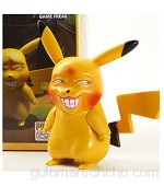 VBCGGGG Pokemon Toys Pikachu Kuso Edición Pokémon Figuras Regalos de Anime para Pokemon Fidget Spinner 12 cm -A