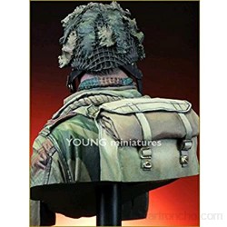 YOUNG MINIATURES : Paracadutista Inglés Europe Norte-Oeste Wwii (busto 1/10)