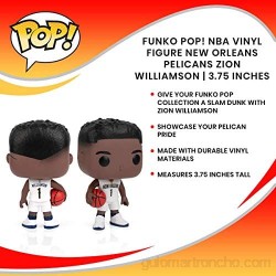 Funko- Pop NBA: New Orleans Pelicans-Zion Williamson Figura Coleccionable Multicolor (44279)