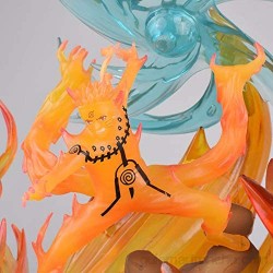 SDFDSSR Naruto Anime Doll Uchiha Itachi Sasuke Susano Omen Flame Versión Escultura Estatua Figura de Juguete Decoración Modelo Figura 21.5cm de Altura