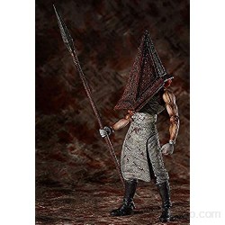 YXCC Figura de acción de Cabeza Triangular Estatua de Personaje de Anime de Silent Hill Cabeza de pirámide roja articulación móvil Estatua