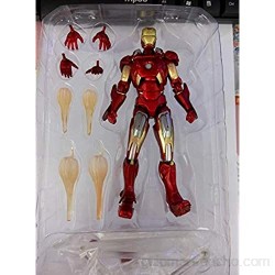 YXCC Figura de acción de Iron Man Modelo de articulación móvil Tony Estatua de Hombre de Hierro