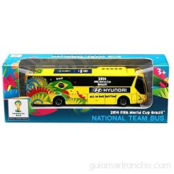 Maisto - Autobús Oficial FIFA Hyundai Escala 1:95 Color Amarillo (24023B)