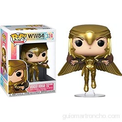 Funko - Pop! Wonder Woman 1984: Wonder Woman (Gold Flying Pose) Figura Coleccionable Multicolor (46660)