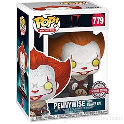 Pop. Vinyl: Movies: It: Chapter 2 - Pennywise W/ Beaver Hat W/ Chase (Styles May Vary)