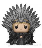 Funko- Pop Deluxe: Game of S10: Cersei Lannister Sitting on Iron Throne Figura Coleccionable Multicolor (37796)
