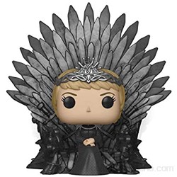 Funko- Pop Deluxe: Game of S10: Cersei Lannister Sitting on Iron Throne Figura Coleccionable Multicolor (37796)
