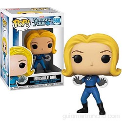 Funko- Pop Marvel: Fantastic Four-Invisible Girl Collectible Toy Multicolor (44986)