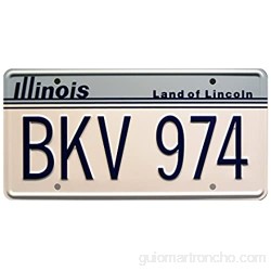 Blues Brothers 2000 | BKV 974 | Metal Stamped License Plate