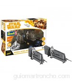 Revell Star Wars Solo Build & Play 2 Imperial Patrol Speeder con Sonidos Escala 1:28 (6768)(06768) Multicolor 18 6 cm de Largo