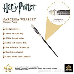 Varita de personaje de Narcissa Malfoy. Colección Harry Potter Noble.