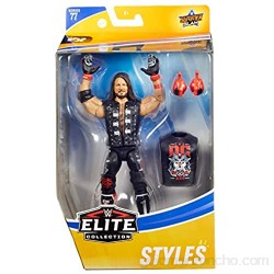 WWE AJ Styles Elite Collection Figura de acción