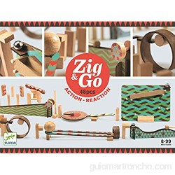 Djeco Construcción Zig & Go-48 pcs (35644) Multicolor (1)