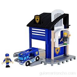 BRIO Comisaría policía Madera Color Azul (63381300)