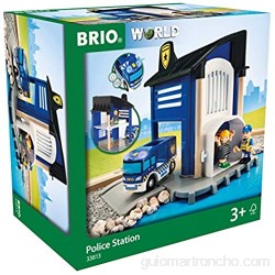 BRIO Comisaría policía Madera Color Azul (63381300)